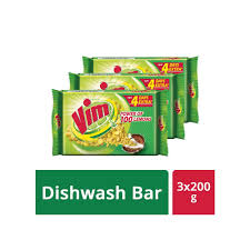 Vim Lemon Dishwash Bar - Pack of 3 - Brand Offer